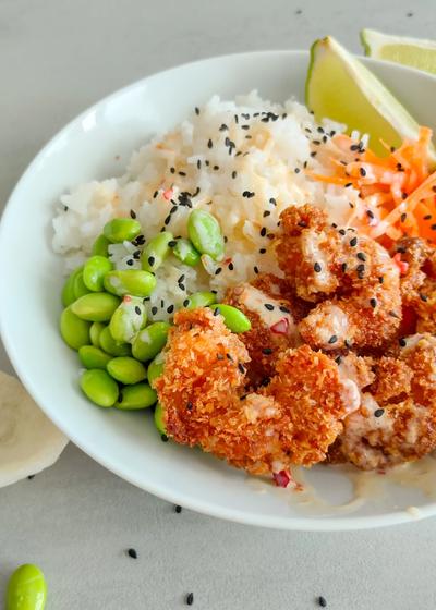 Kokos-Garnelen Rezept mit Bonefish Grill Bang Bang Sauce