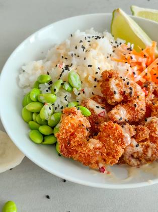 Knusprige Kokos-Garnelen mit Bang Bang Sauce