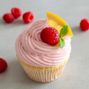 Zitronen-Himbeer Cupcakes