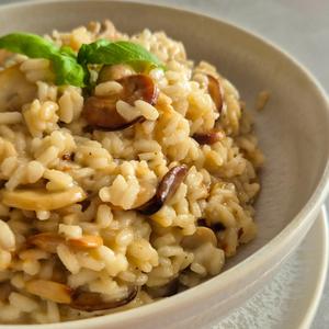 Cremiges Pilz Risotto