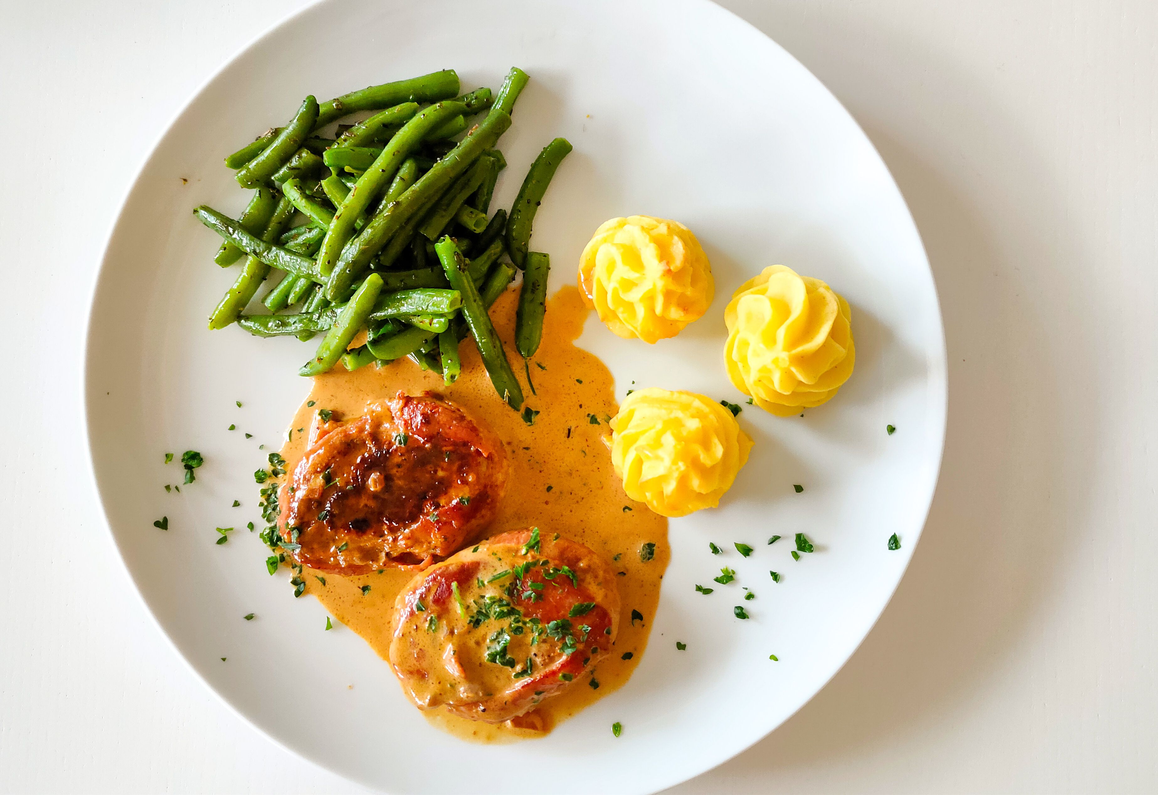 Schweinefilet im Speckmantel