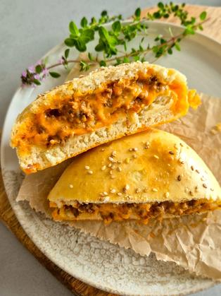 Virale Cheeseburger Pockets