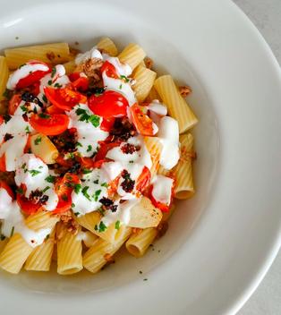 Fake Manti Pasta