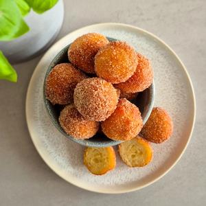 Fluffige Quarkbällchen wie vom Jahrmarkt