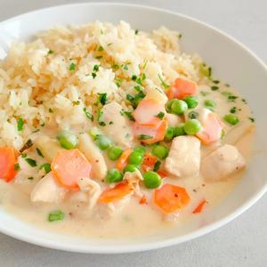 Hühnerfrikassee - schnell und einfach