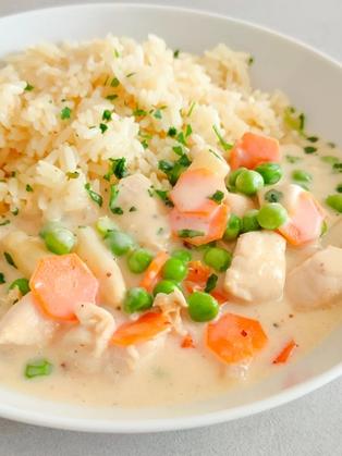 Hühnerfrikassee - schnell und einfach