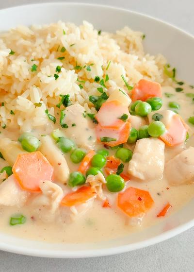 Hühnerfrikassee - schnell und einfach - Hauptbild