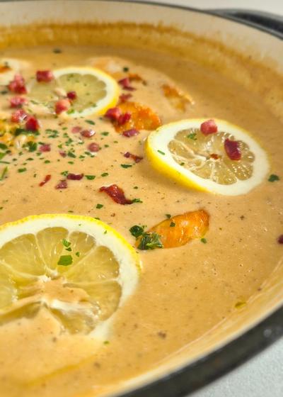 Hähnchen in Zitronen-Sahne-Sauce - Bild 3