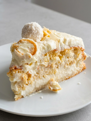 Cremige Raffaello-Torte