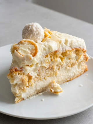 Cremige Raffaello-Torte