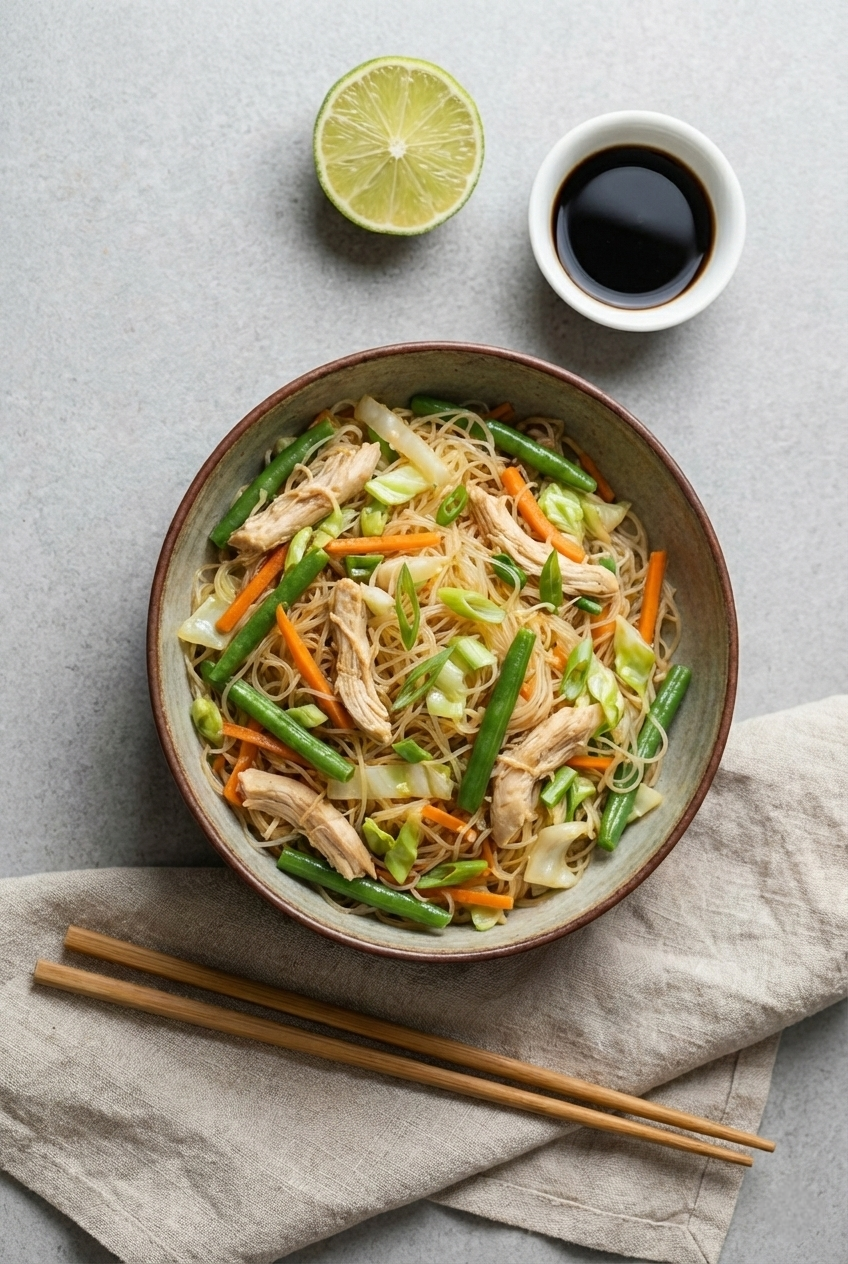 Philippinisches Pancit Bihon