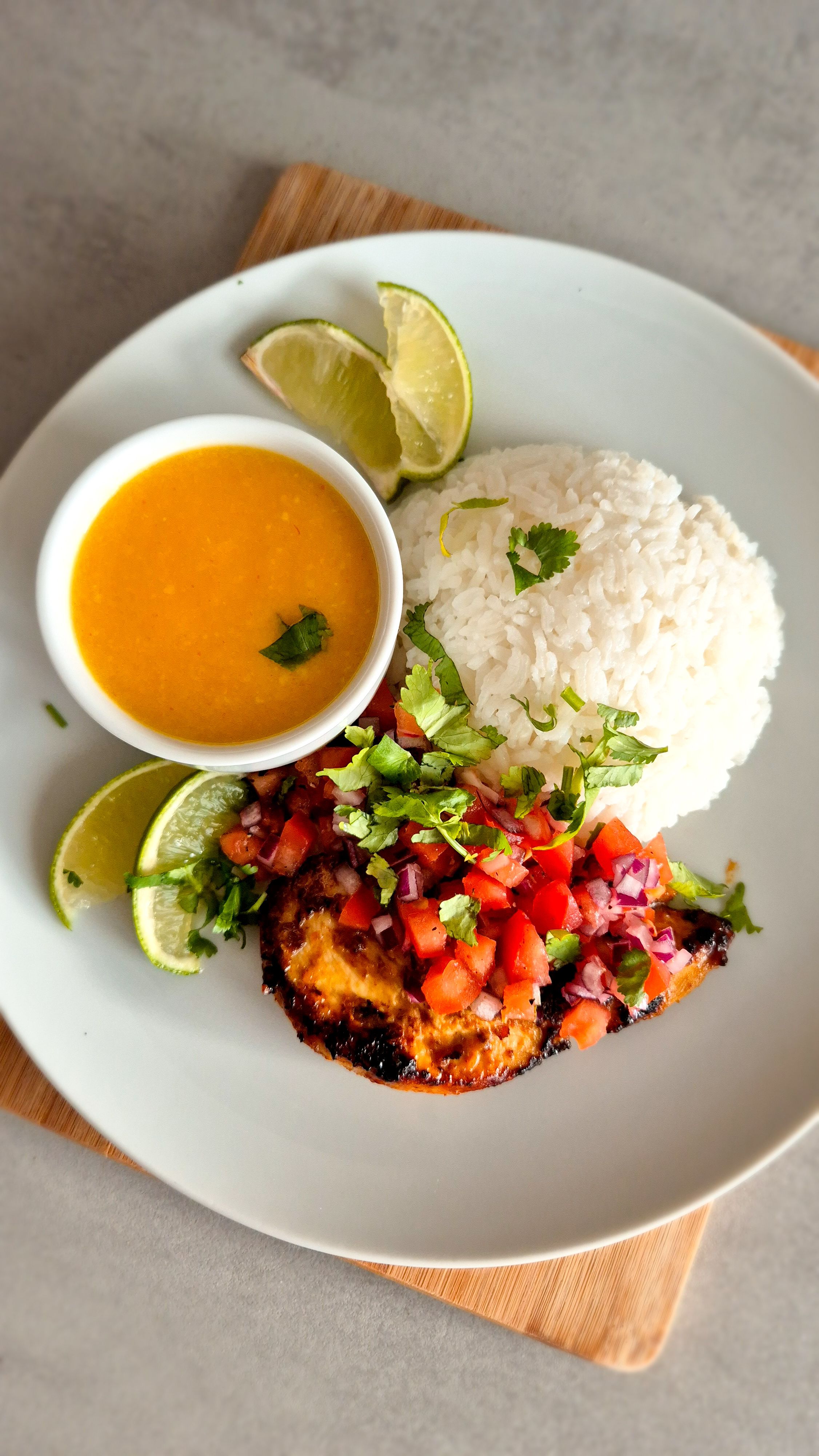 Mango Limetten Marinade und Sauce für Hähnchen