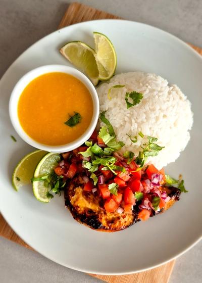 Mango Limetten Marinade und Sauce für Hähnchen - Hauptbild