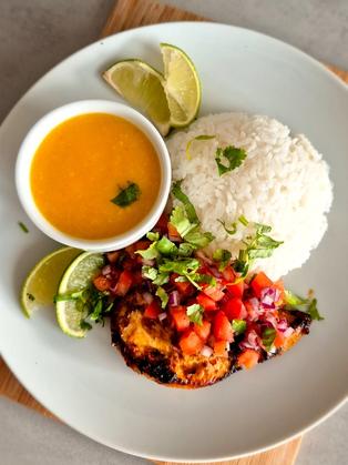 Mango Limetten Marinade und Sauce für Hähnchen