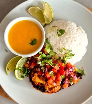 Mango Limetten Marinade und Sauce für Hähnchen