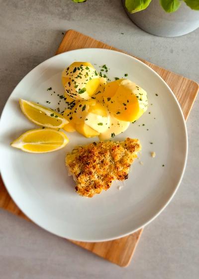 Kabeljau mit Knusperkruste aus dem Ofen - Hauptbild