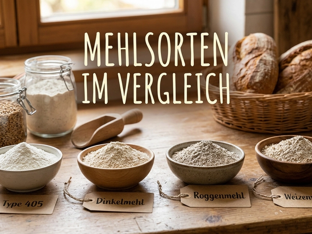 Mehlsorten im Vergleich: Welches Mehl wofür?