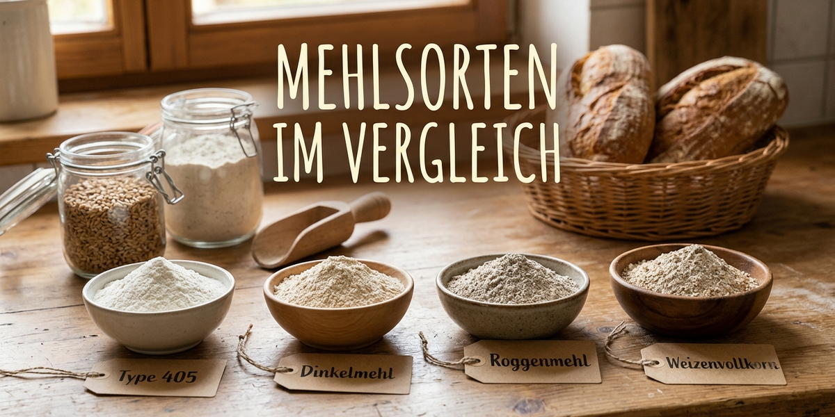 Mehlsorten im Vergleich: Welches Mehl wofür?