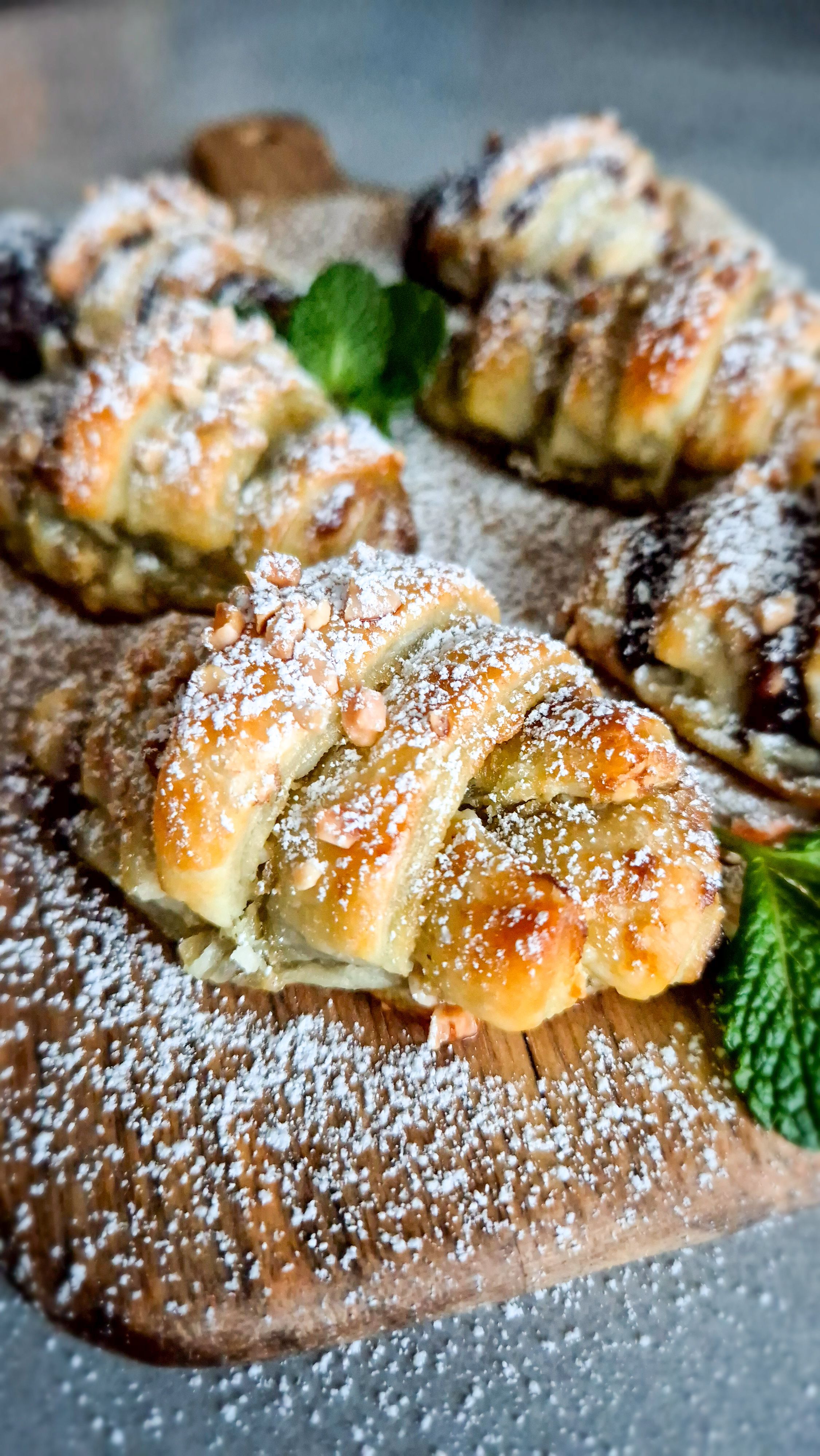 Süße Mini Croissants