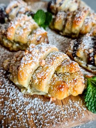 Süße Mini Croissants