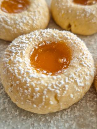 Marzipan-Aprikosen-Küsschen