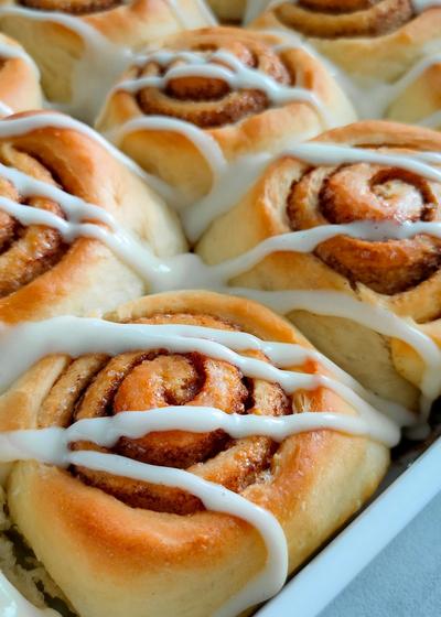 Zimtschnecken - Cinnamon Rolls - Hauptbild