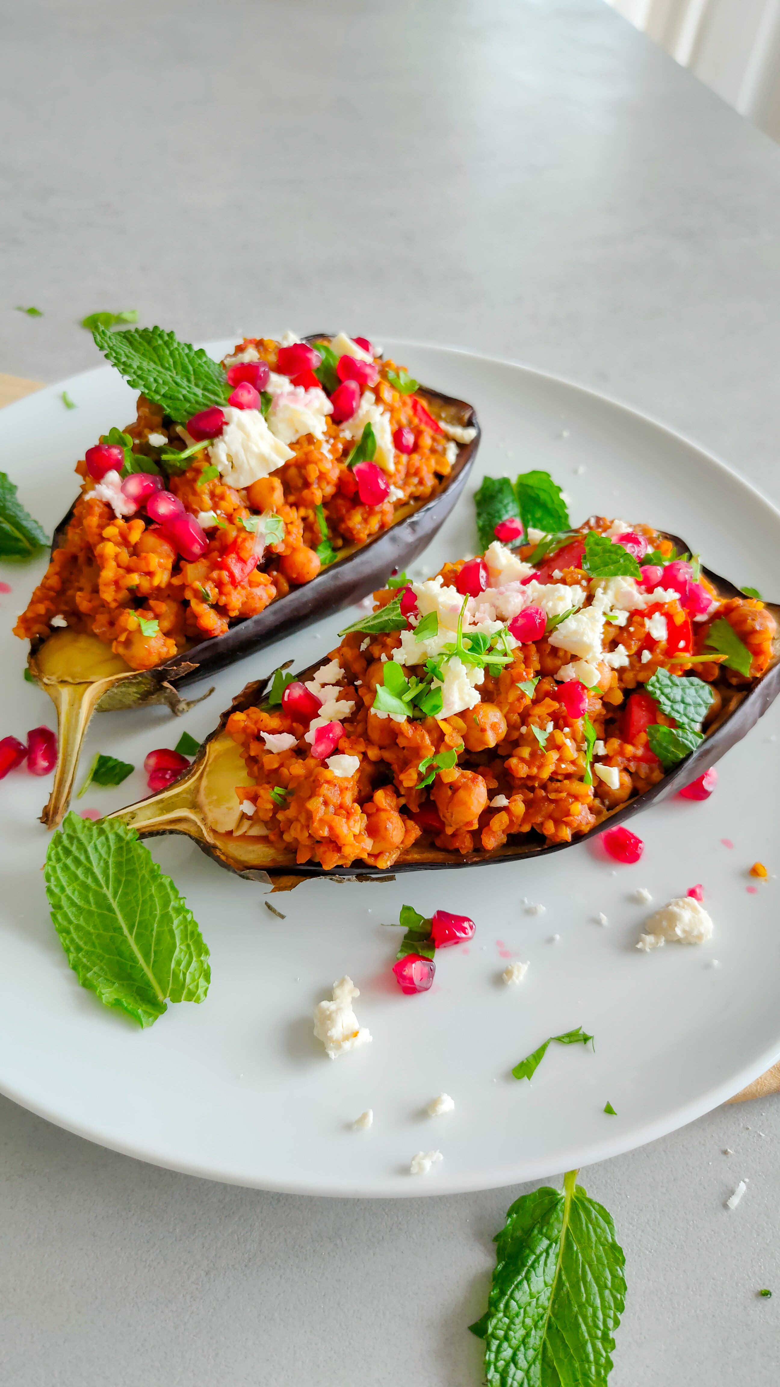 Auberginen mit Bulgurfüllung - Türkische Art - Thumbnail 2