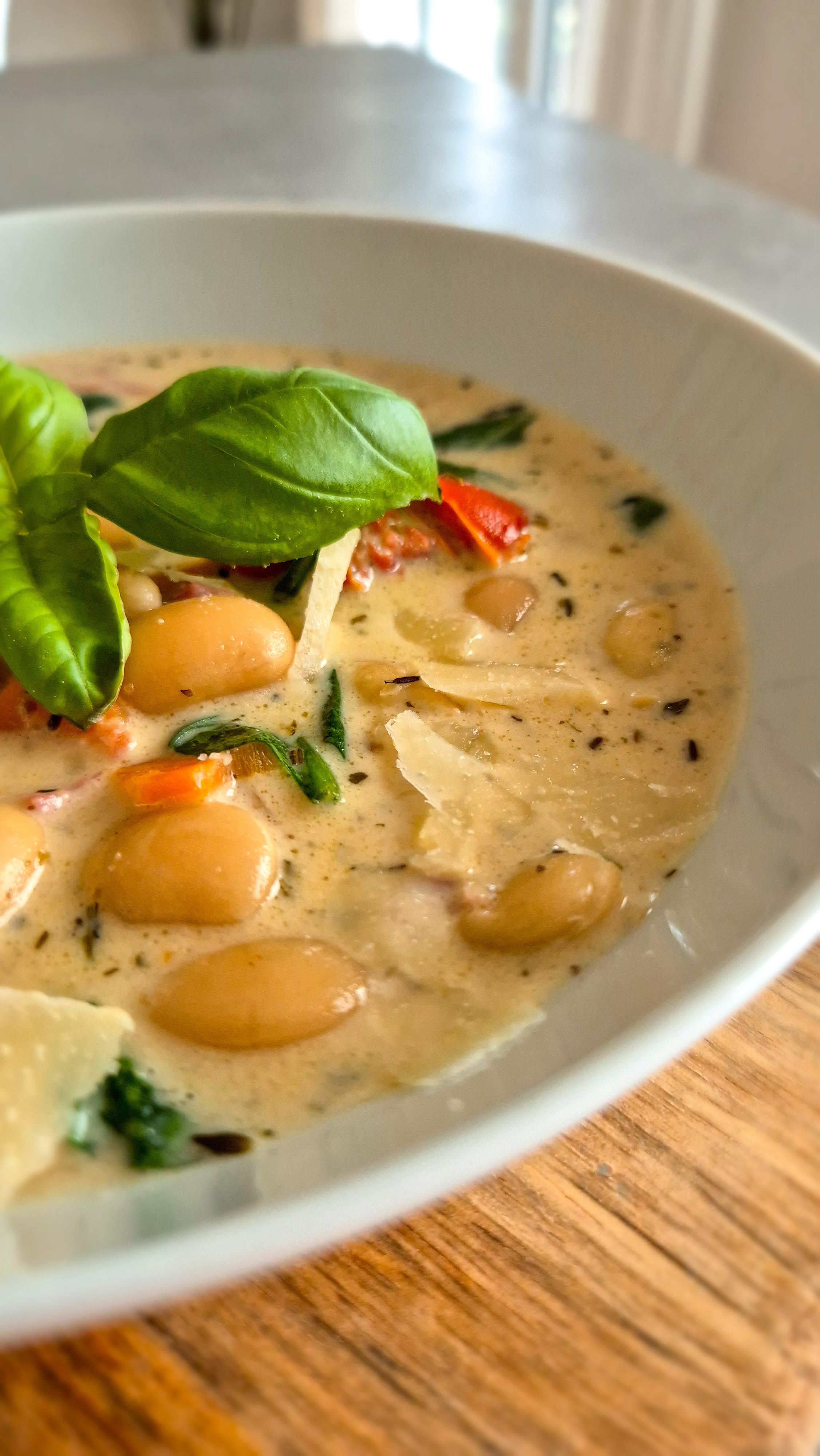 Mediterrane weiße Riesenbohnensuppe - Bild 2