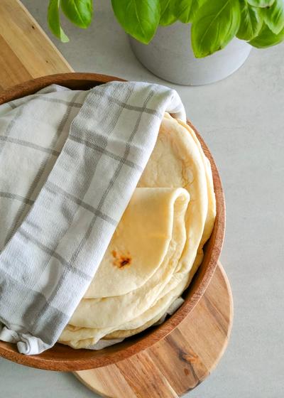 Khubz - Libanesisches Fladenbrot - Hauptbild