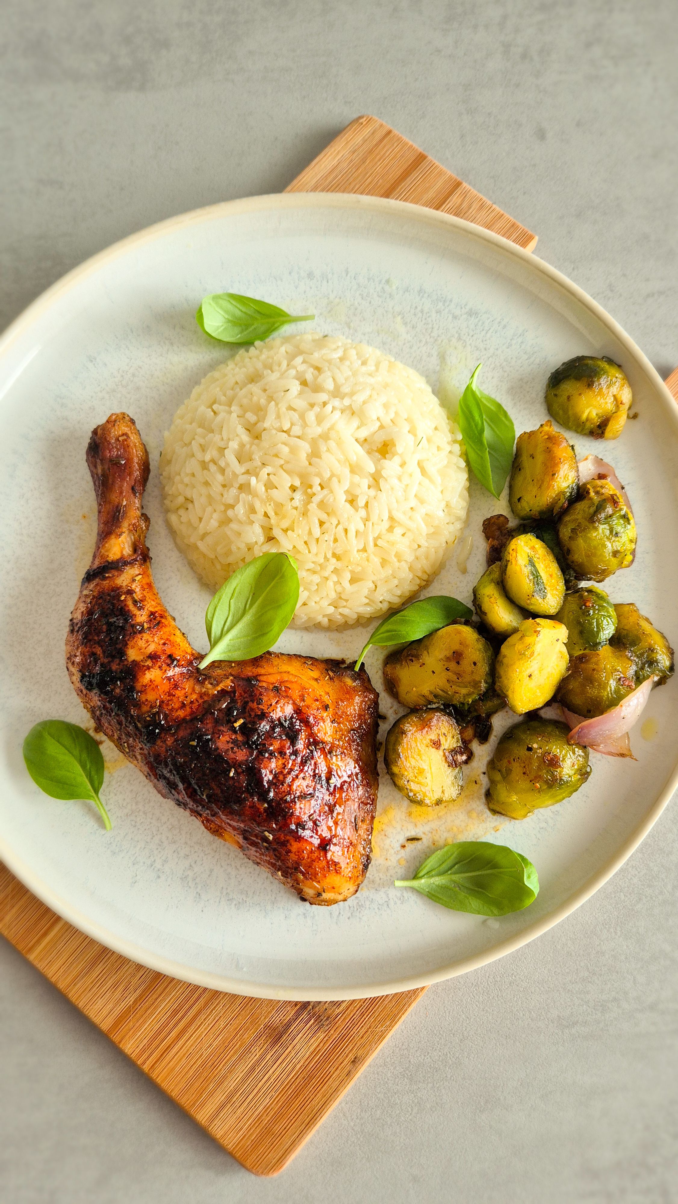 Würzige Hähnchenschenkel aus dem Backofen