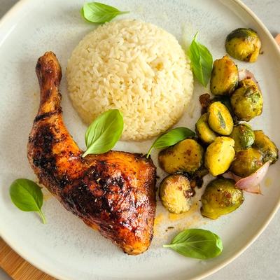 Würzige Hähnchenschenkel aus dem Backofen