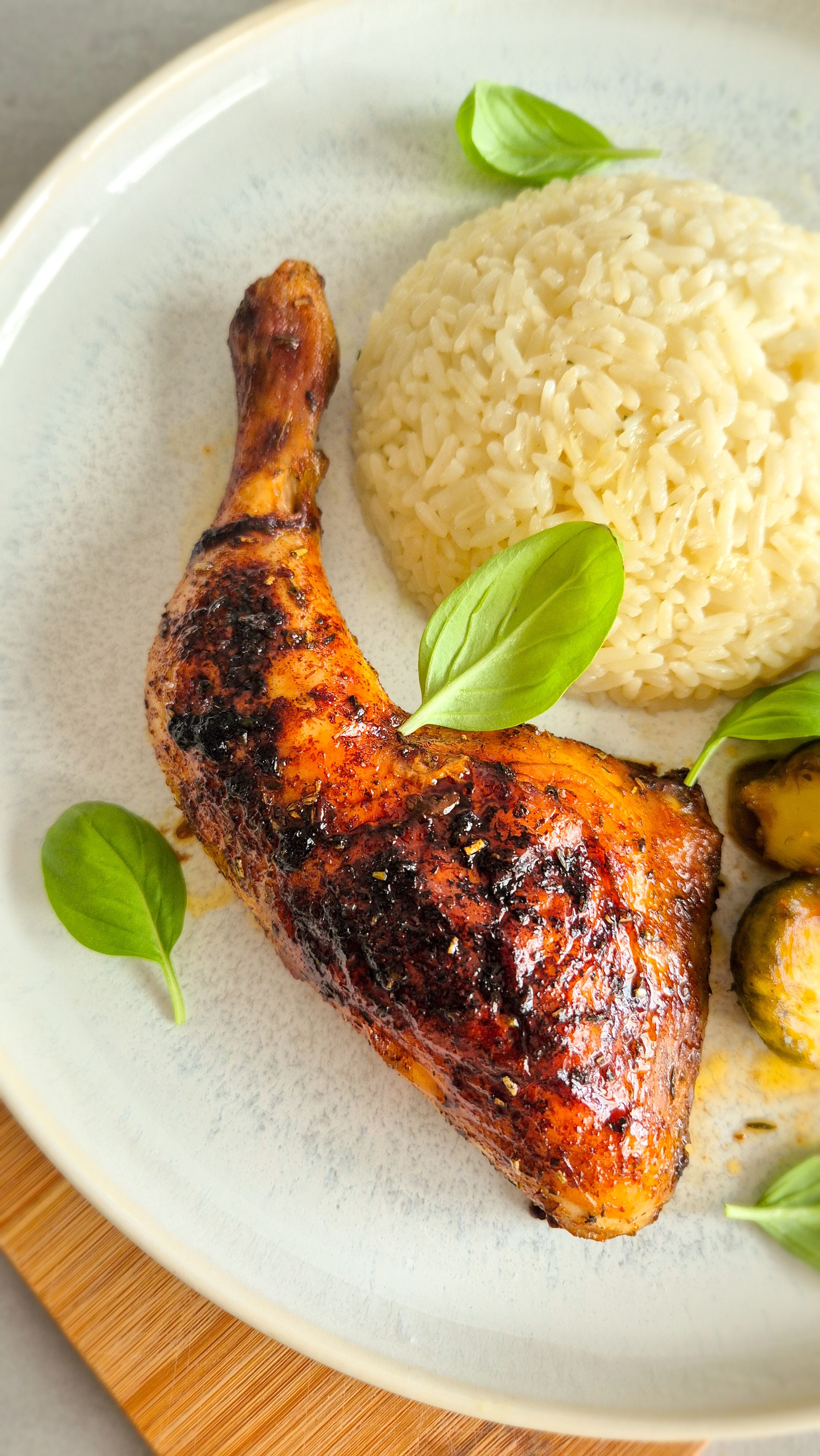 Würzige Hähnchenschenkel aus dem Backofen - Bild 3