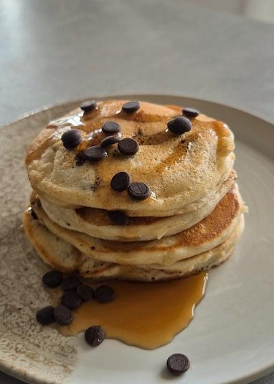Chocolate Chip Banana Pancakes - Hauptbild