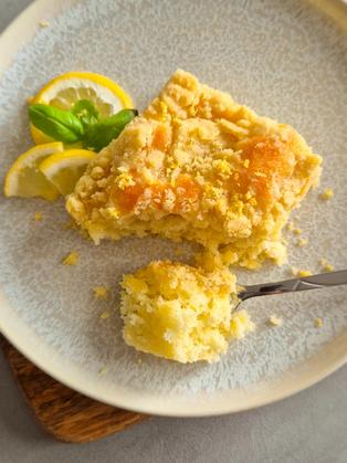 Lemon Curd Streuselkuchen