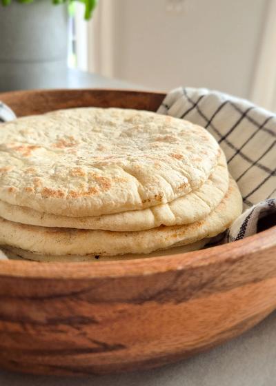 Naan - Indisches Fladenbrot - Hauptbild