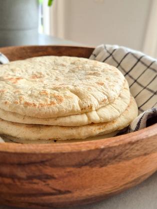 Naan - Indisches Fladenbrot