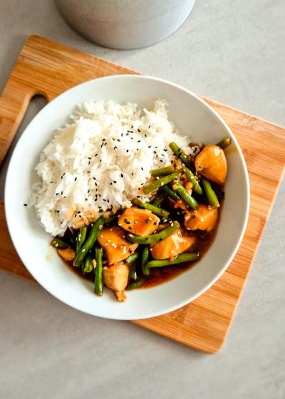 Chicken Teriyaki mit grünen Bohnen - Hauptbild