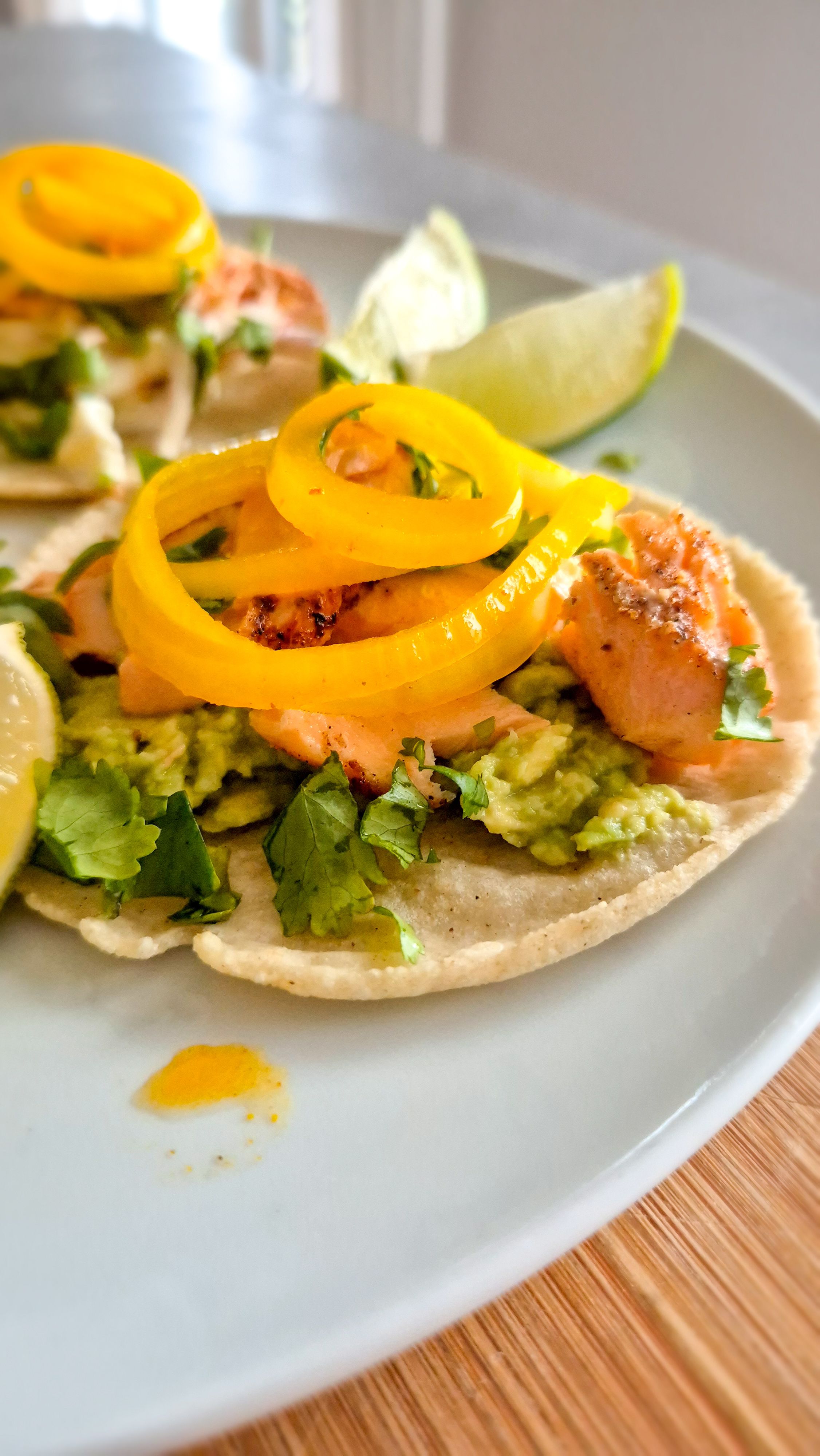 Tacos de Salmon - Lachs Tacos