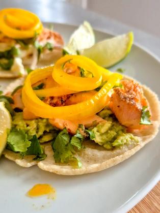 Tacos de Salmon - Lachs Tacos