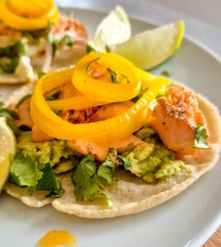 Tacos de Salmon - Lachs Tacos
