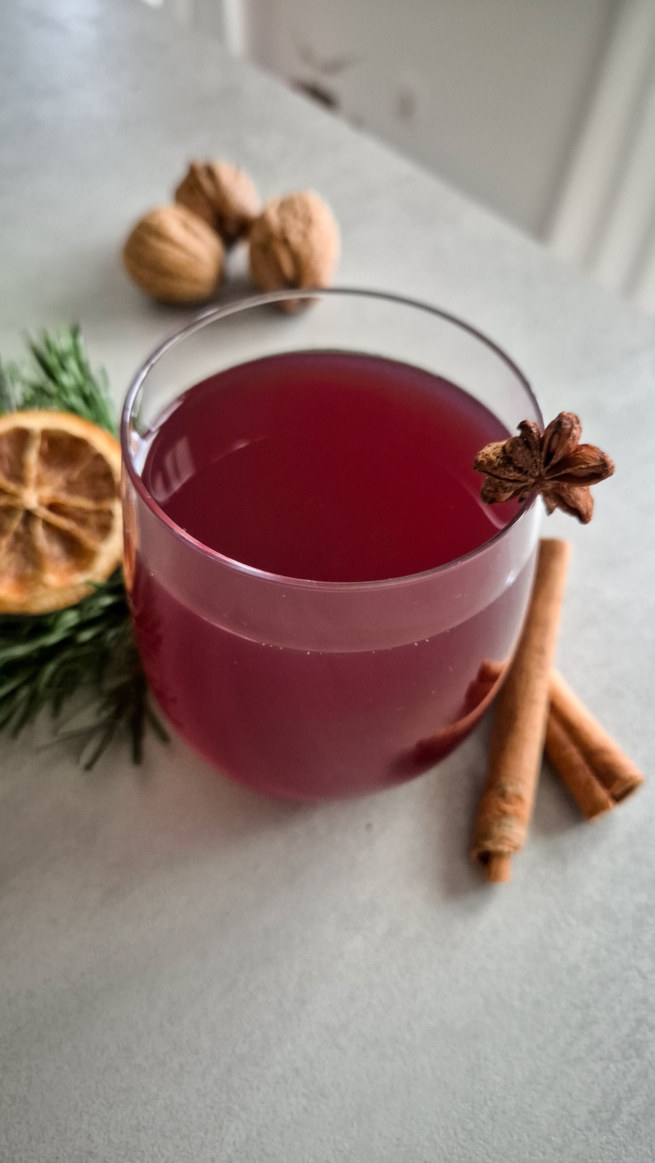 Winterlicher Früchtepunsch (alkoholfei)