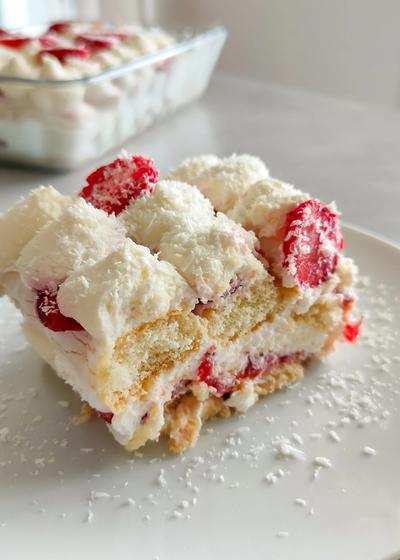 Erdbeer-Kokos-Tiramisu - Hauptbild