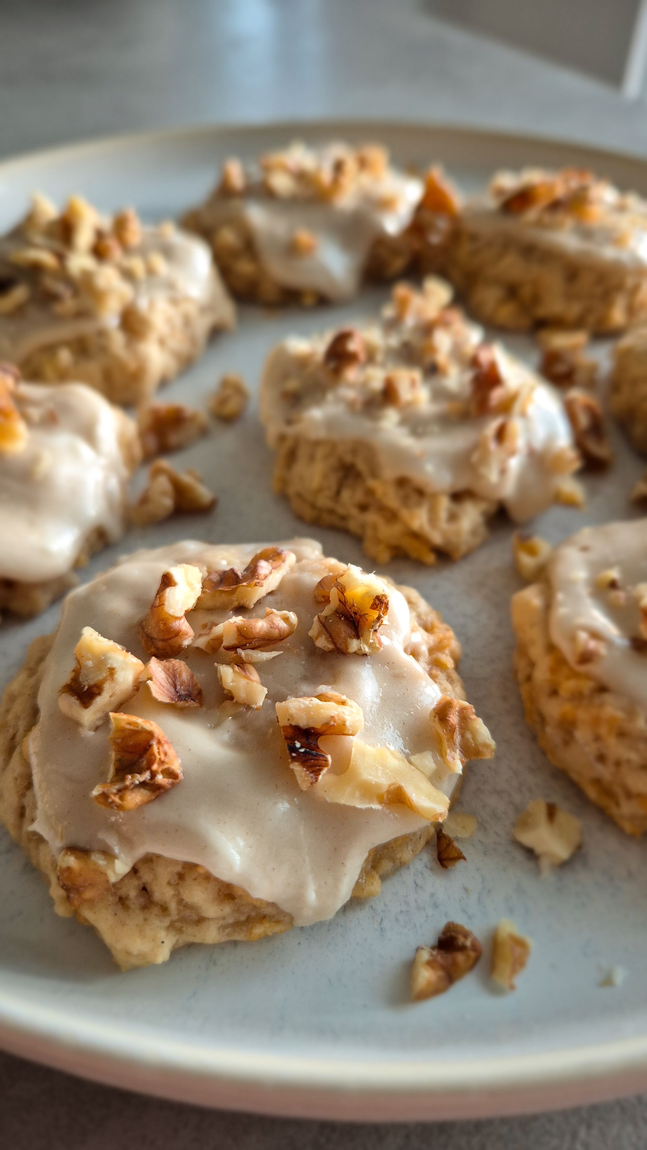 Apfel-Zimt Cookies mit Walnüssen - Bild 3