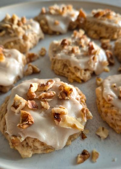 Apfel-Zimt Cookies mit Walnüssen - Bild 3