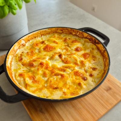 Cremiges Kartoffelgratin mit Käse
