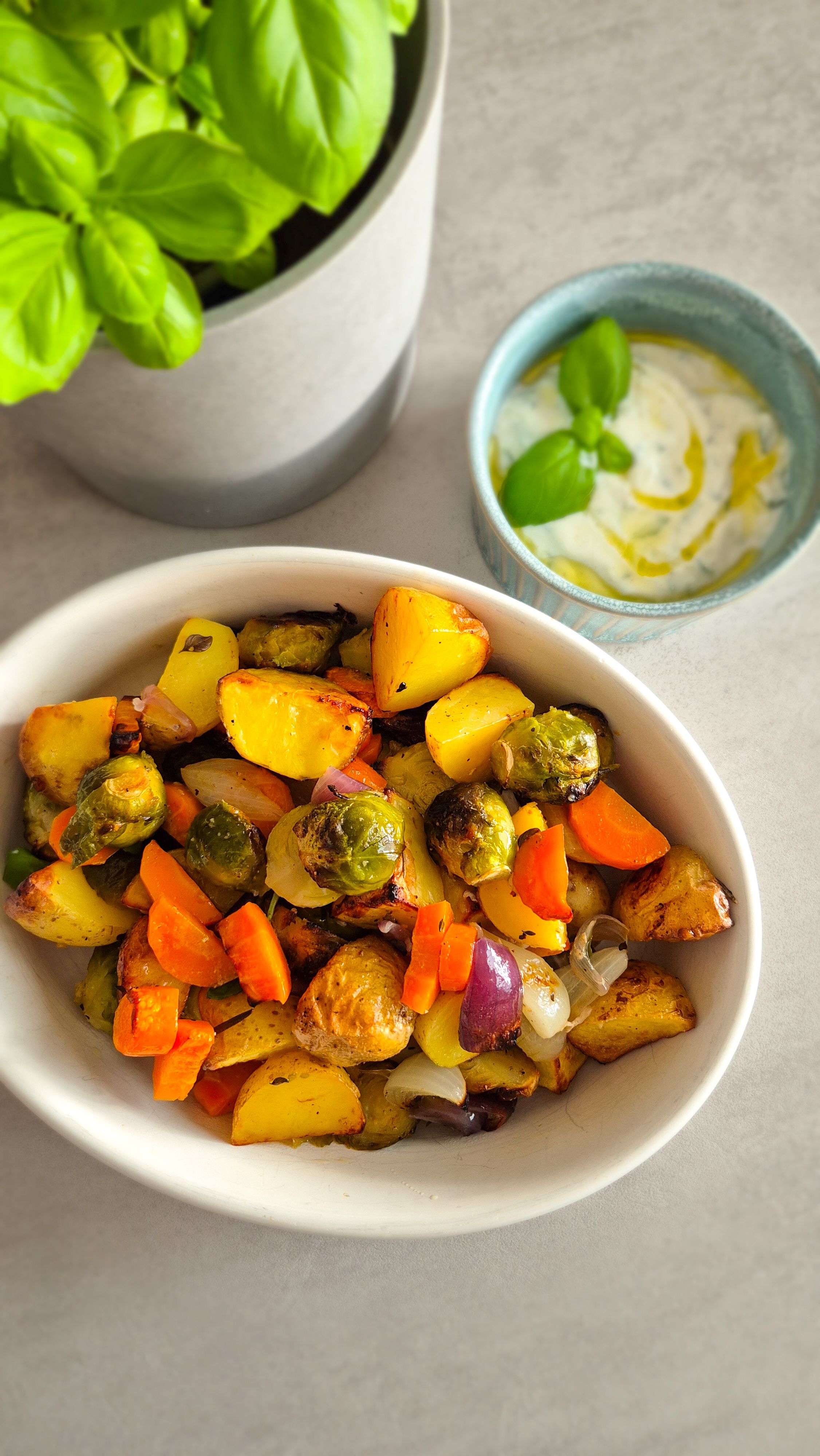 Buntes Ofengemüse mit zarter Hähnchenbrust - Thumbnail 2