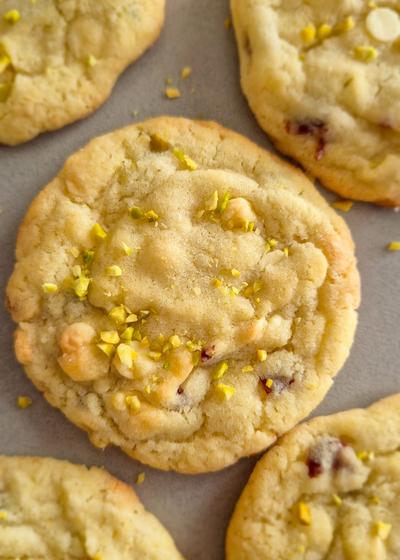 Chewy Pistazien-Cranberry Cookies - Hauptbild