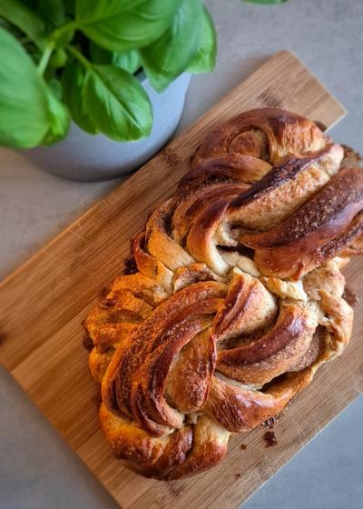 Zimtschnecken-Hefezopf - Bild 3