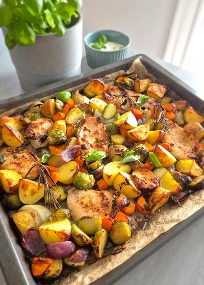 Buntes Ofengemüse mit zarter Hähnchenbrust - Bild 3