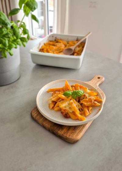 Cremiger Cajun Chicken Pasta-Auflauf: Das ultimative Soulfood-Rezept - Hauptbild